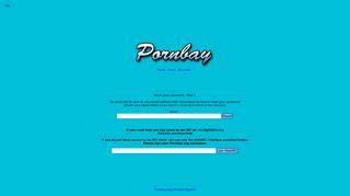 pornbay|Login :: PornBay